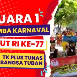 Juara 1 Lomba Karnaval TK HUT RI ke77 tahun 2022